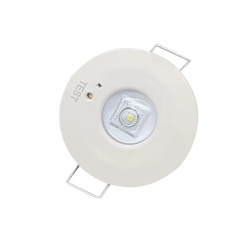 LED Núdzové podhľadové svietidlo LED/1,2W/230V 6000K