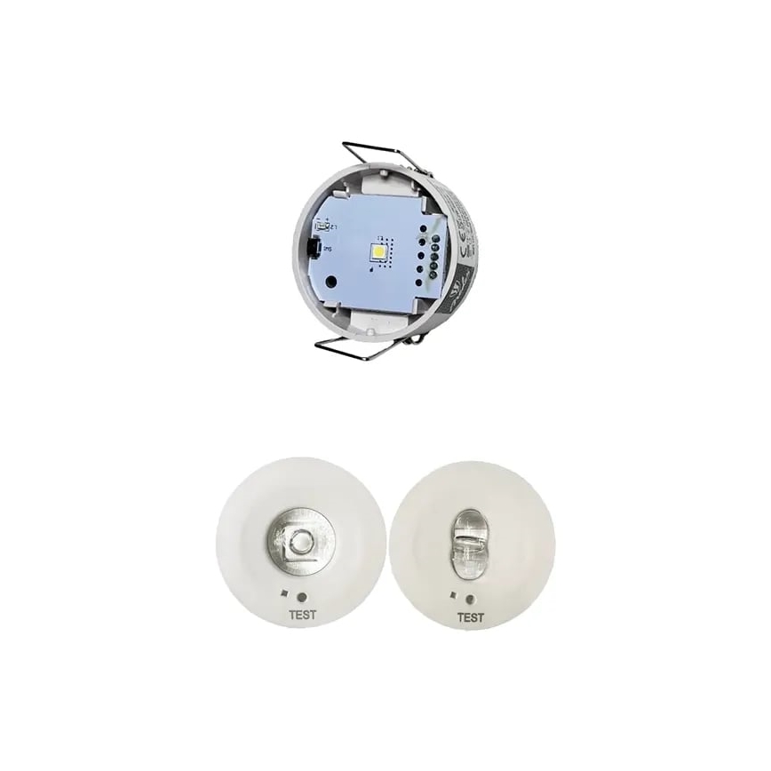LED Núdzové podhľadové svietidlo LED/1,2W/230V 6000K