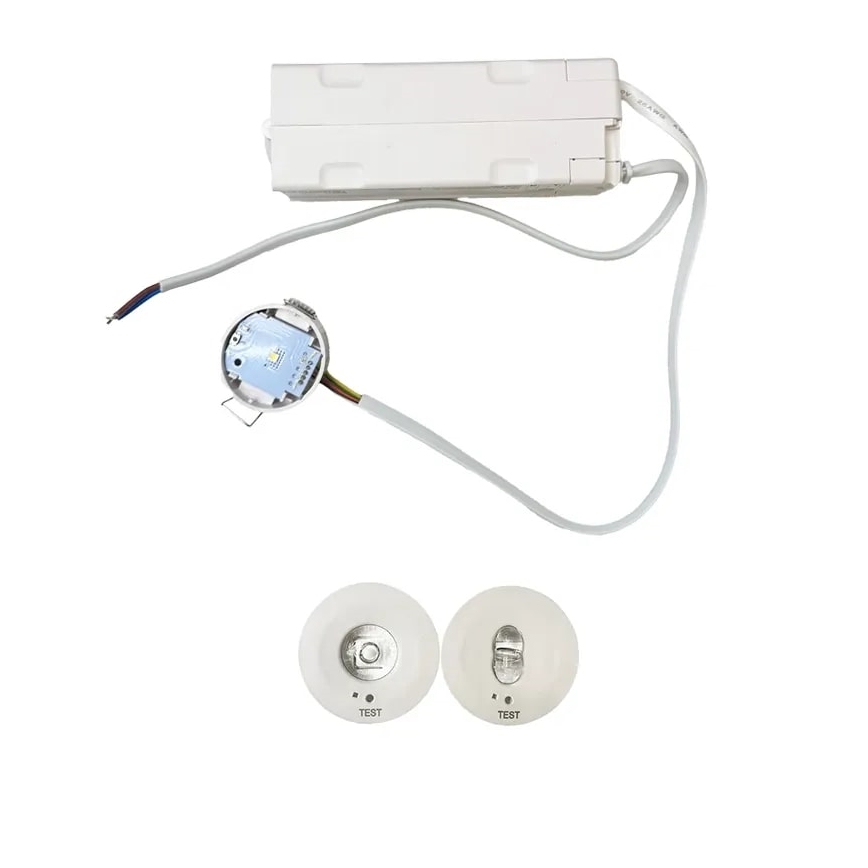 LED Núdzové podhľadové svietidlo LED/1,2W/230V 6000K