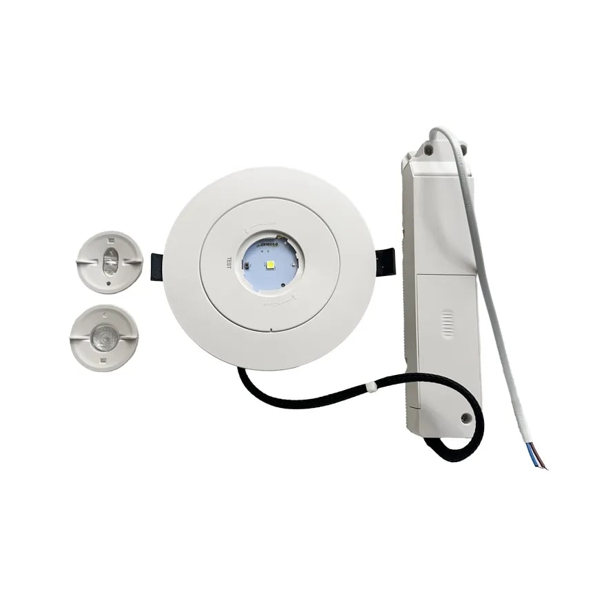 LED Núdzové podhľadové svietidlo LED/2W/230V 6000K