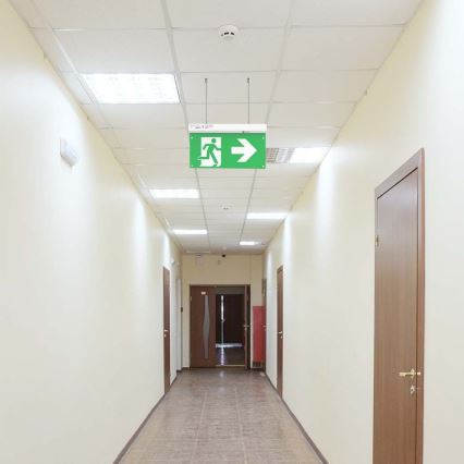 LED Núdzové svietidlo EMERGENCY EXIT LED/2,5W/230V 4v1 6000K