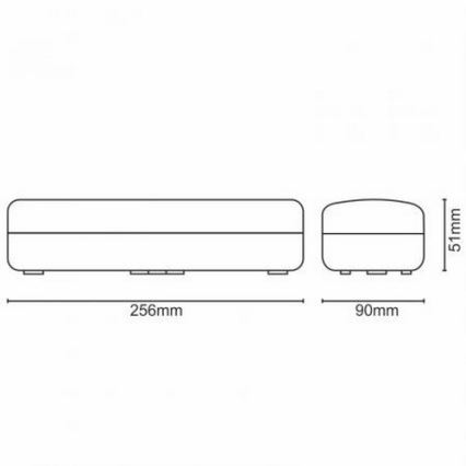 LED Núdzové svietidlo LED/3W/230V 6000K