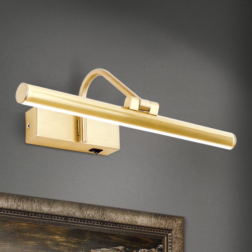 LED Obrazové svietidlo PORTRAIT LED/6W/230V 30 cm zlatá