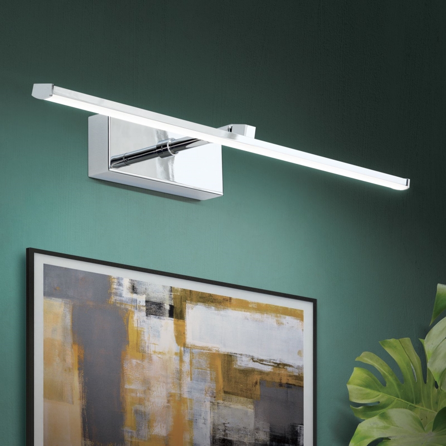 LED Obrazové svietidlo PUBLIO LED/10W/230V 50 cm lesklý chróm