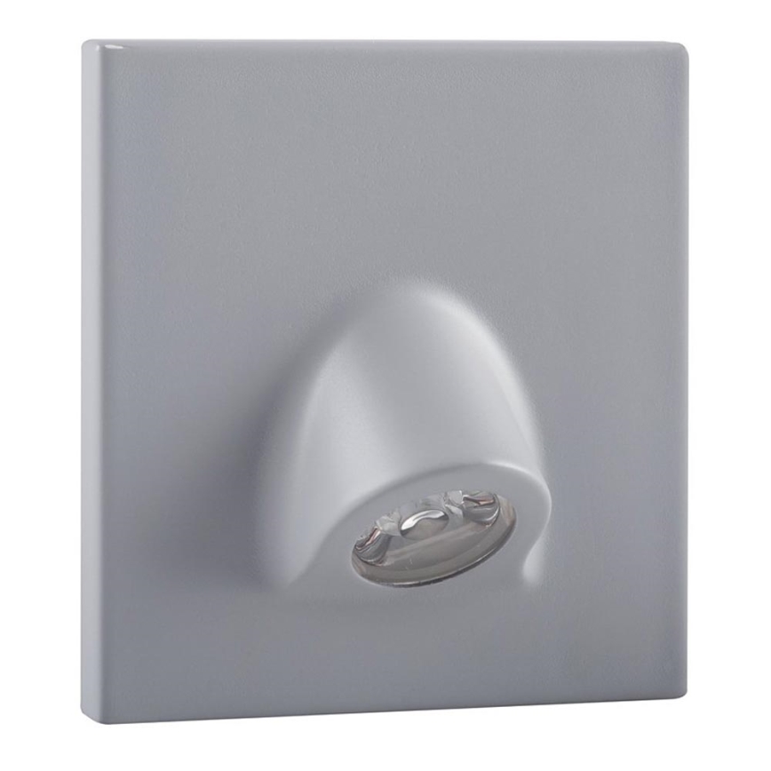 LED Orientačné svietidlo MEFIS LED/0,7W/12V 4000 K šedá