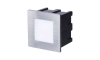 LED Orientačné vstavané svietidlo BUILT-IN štvorec 1xLED/1,5W/230V 4000K