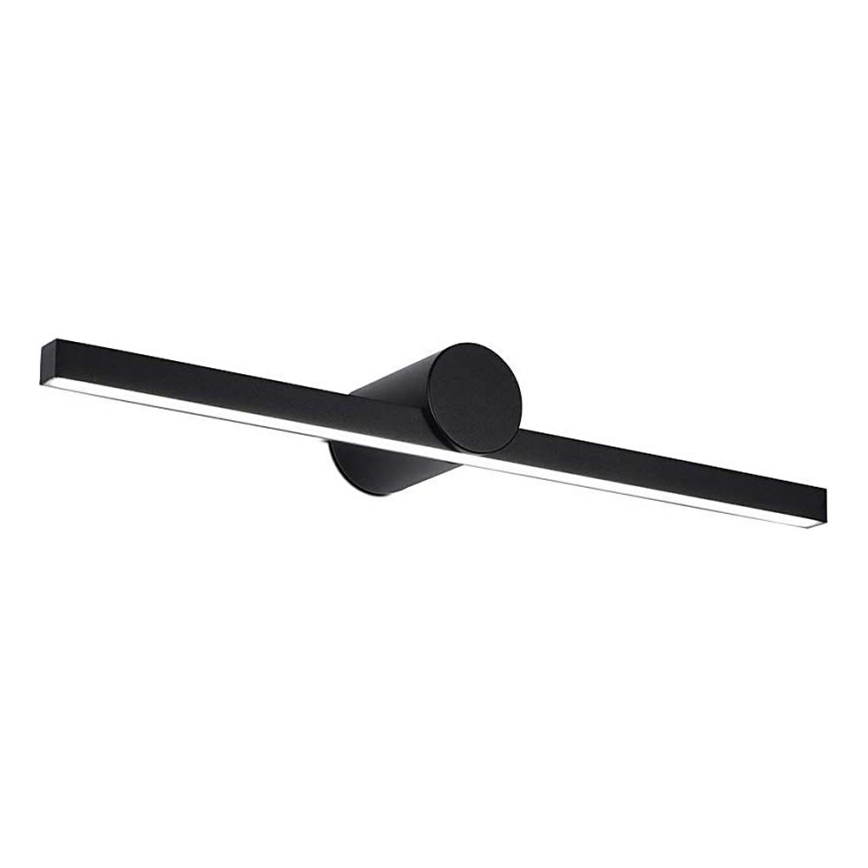 LED osvetlenie do kúpeľne na zrkadlo, 10 W, 230 V, 4000 K, IP65, čierne