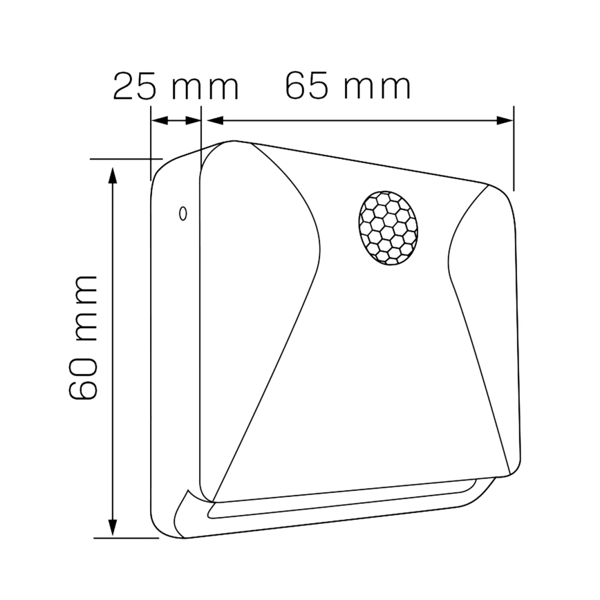 LED Osvetlenie nábytku so senzorom LED/0,8W/4,5V 3xAAA biela