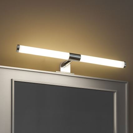 LED osvetlenie zrkadla do kúpeľne 2 v 1 APA LED/6W/230V 40 cm IP44 lesklý chróm