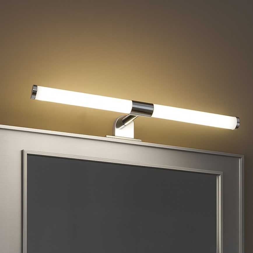 LED osvetlenie zrkadla do kúpeľne 2 v 1 APA LED/6W/230V 40 cm IP44 lesklý chróm