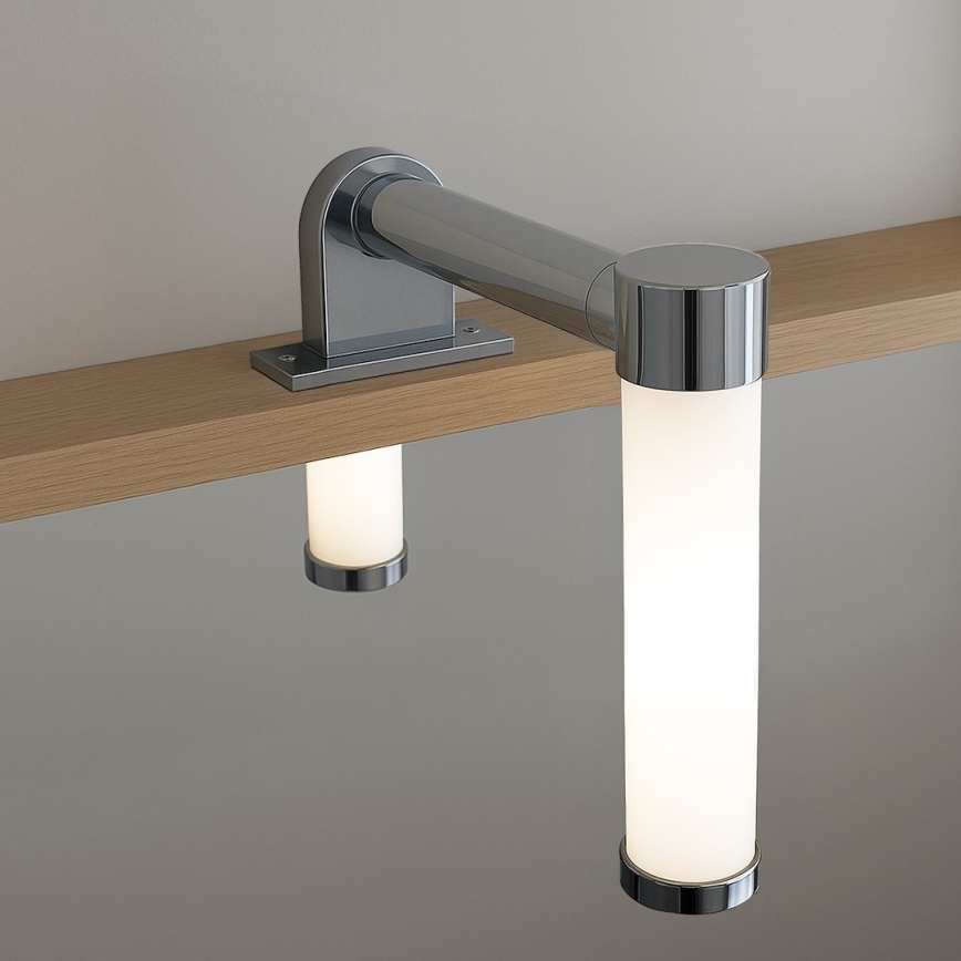 LED osvetlenie zrkadla do kúpeľne APA MINI LED/4W/230V IP44, lesklý chróm