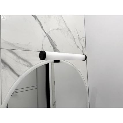 LED osvetlenie zrkadla do kúpeľne LED/8W/230V 30 cm IP44 čierne