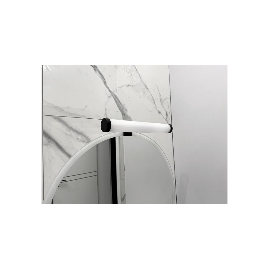 LED osvetlenie zrkadla do kúpeľne LED/8W/230V 30 cm IP44 čierne
