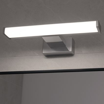 LED osvetlenie zrkadla do kúpeľne MIRORE LED/5W/230V 30 cm IP44 lesklý chróm