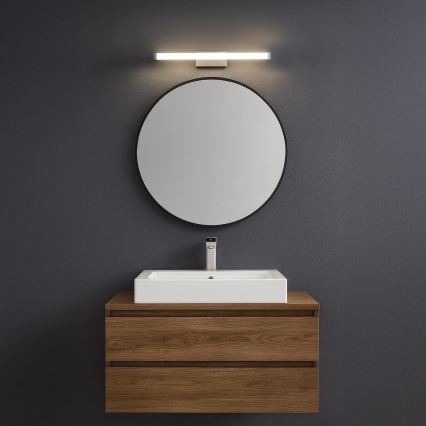 LED osvetlenie zrkadla do kúpeľne MIRORE LED/5W/230V 30 cm IP44 lesklý chróm