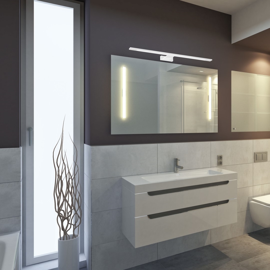 LED osvetlenie zrkadla do kúpeľne SHINE LED/12W/230V 60 cm IP44 biela