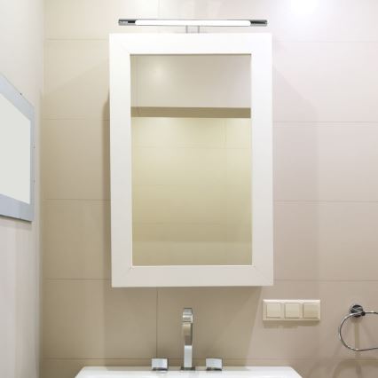 LED Osvetlenie zrkadla LED/13W/230V 3000K 64cm chróm