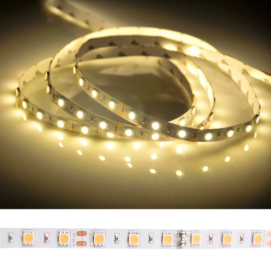 LED Pásik 5m 28W/12V IP20 3000K