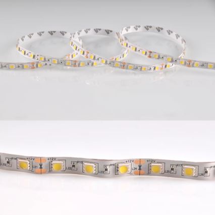 LED Pásik 5m LED/10W/12V IP20 biela