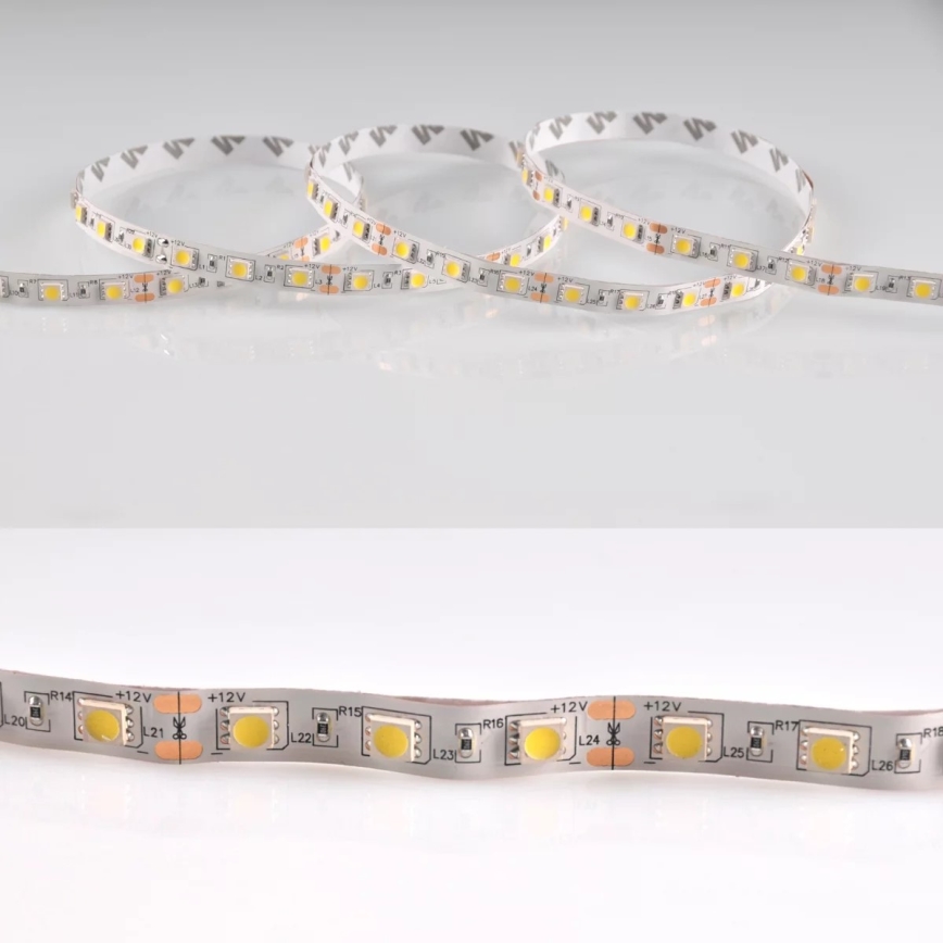 LED Pásik 5m LED/10W/12V IP20 biela
