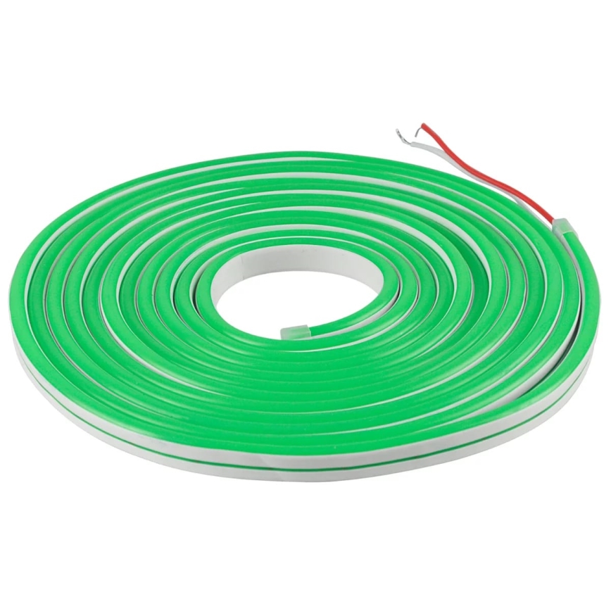 LED Pásik NEON 5 m LED/23W/12V IP65 zelená
