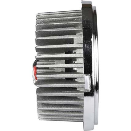 LED Podhľadové bodové svietidlo LED/20W/230V 4000K 40°/20° pr. 11 cm lesklý chróm