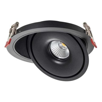 LED Podhľadové bodové svietidlo LED/28W/230V 3000/4000/6400K pr. 20 cm čierna