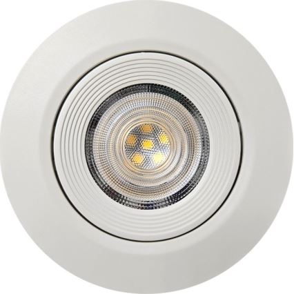 LED Podhľadové/prisadené bodové svietidlo 2v1 LED/5W/230V 4200K pr. 9,3 cm biela
