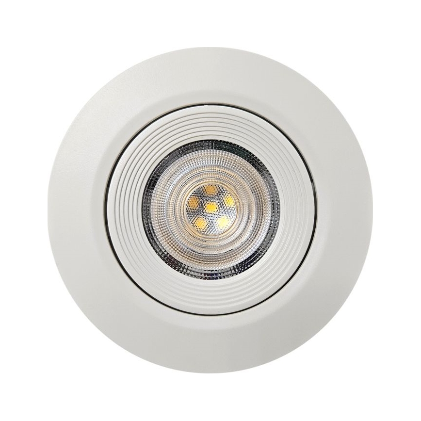 LED Podhľadové/prisadené bodové svietidlo 2v1 LED/5W/230V 4200K pr. 9,3 cm biela