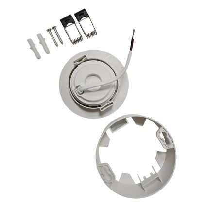 LED Podhľadové/prisadené bodové svietidlo 2v1 LED/5W/230V 4200K pr. 9,3 cm biela