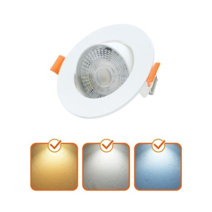 LED Podhľadové svietidlo BRINO LED/3/5/7W/230V 3000/4000/6500K biela
