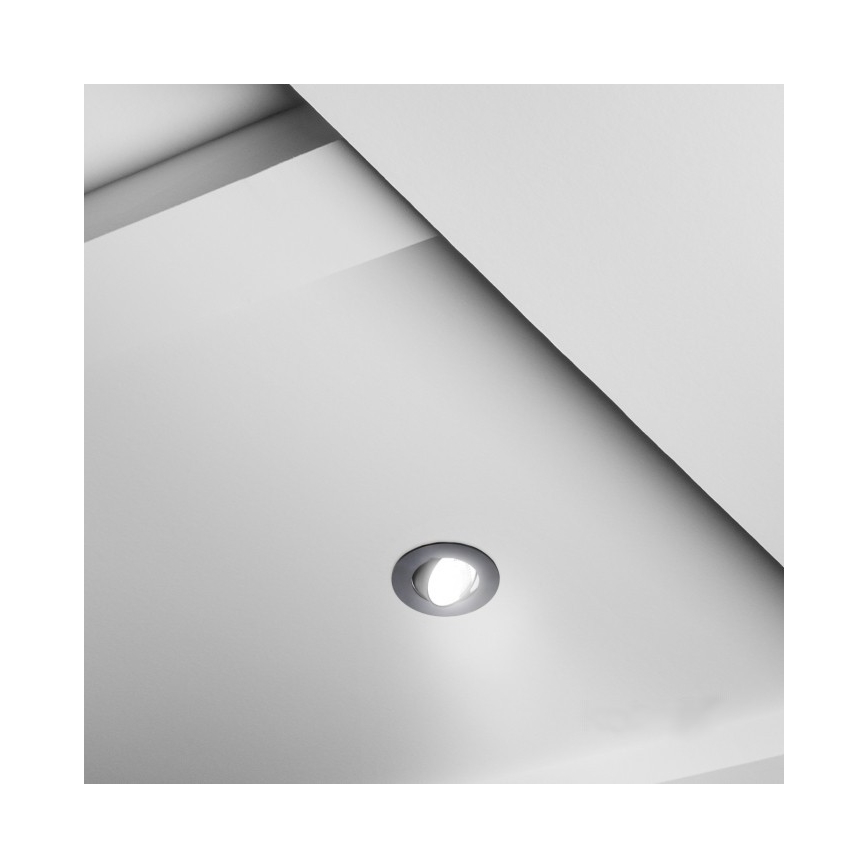 LED podhľadové svietidlo BRINO LED/3/5/7W/230V 3000/4000/6500K čierne
