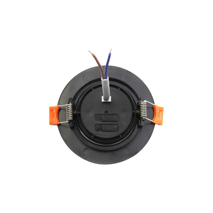 LED podhľadové svietidlo BRINO LED/3/5/7W/230V 3000/4000/6500K čierne