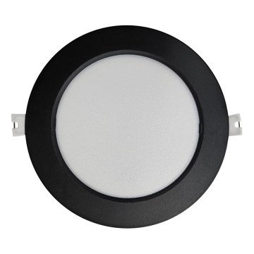 LED Podhľadové svietidlo CIRCLE LED/12W/230V 4000K pr. 17 cm čierna
