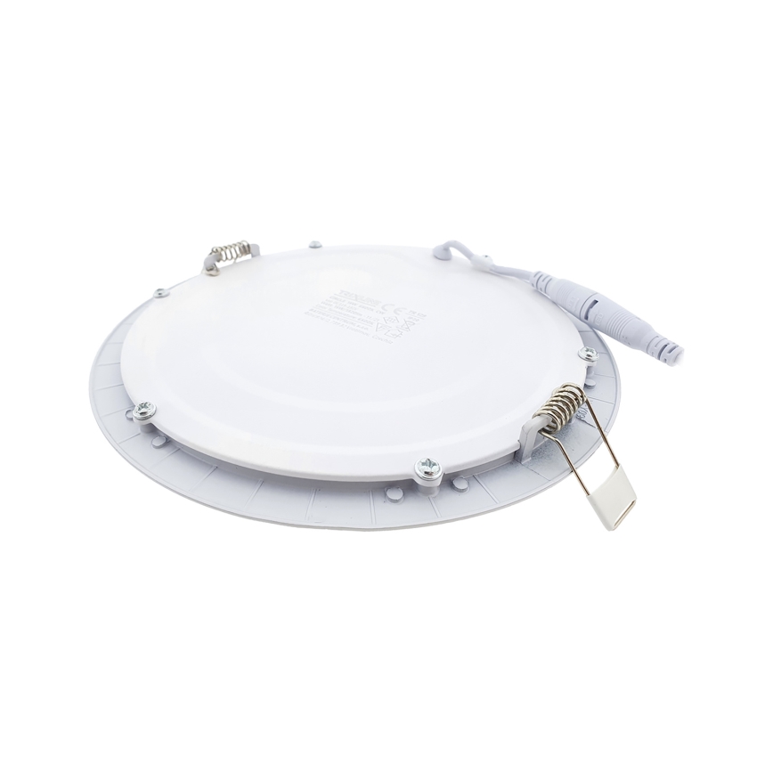 LED Podhľadové svietidlo CIRCLE LED/15W/230V 6500K pr. 18,8 cm biela