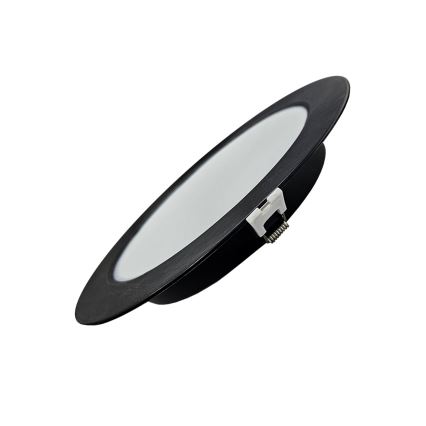 LED Podhľadové svietidlo CIRCLE LED/18W/230V 4000K pr. 22 cm čierna