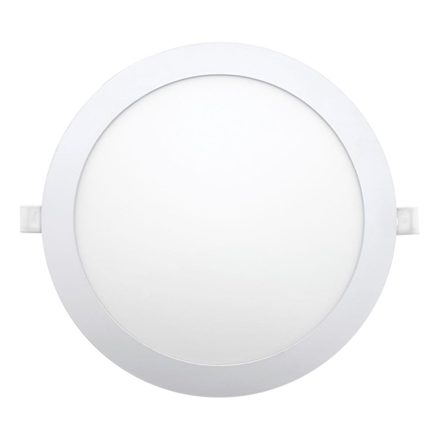 LED Podhľadové svietidlo CIRCLE LED/24W/230V 6500K pr. 30 cm biela
