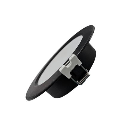LED Podhľadové svietidlo CIRCLE LED/6W/230V 4000K pr. 12 cm čierna
