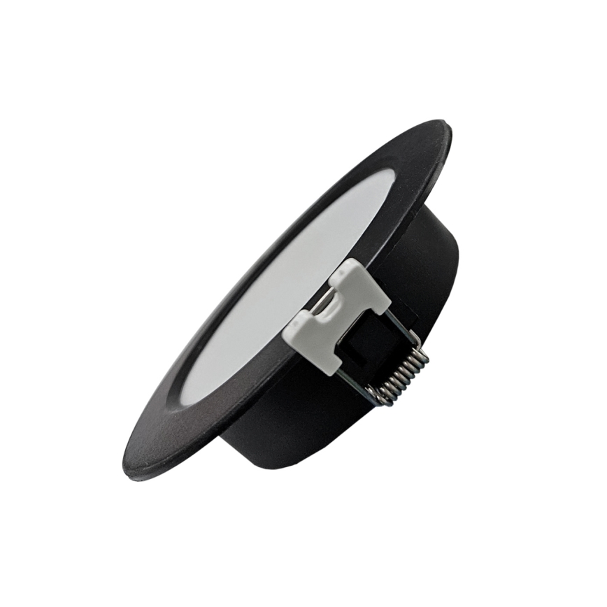 LED Podhľadové svietidlo CIRCLE LED/6W/230V 4000K pr. 12 cm čierna