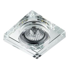 LED Podhľadové svietidlo ELEGANT DOUBLE LIGHT 1xGU10/50W+LED/3W