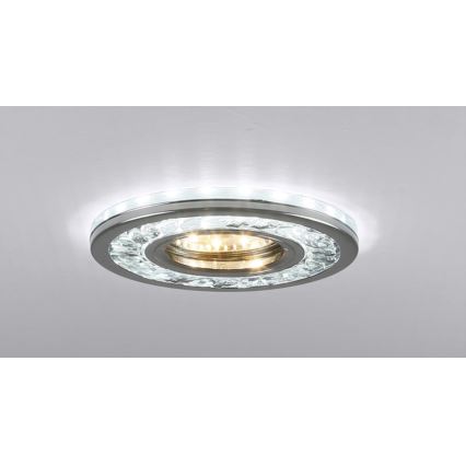 LED Podhľadové svietidlo EYE 1xGU10/50W + LED/3W/230V