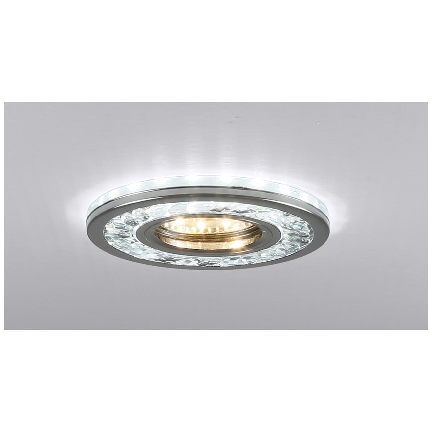LED Podhľadové svietidlo EYE 1xGU10/50W + LED/3W/230V