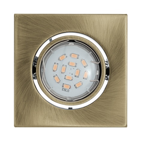 LED Podhľadové svietidlo IGOA 1xGU10/5W/230V bronz