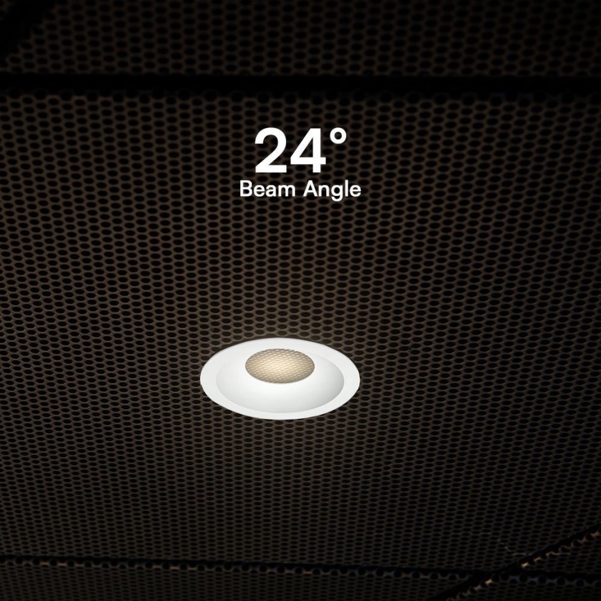 LED Podhľadové svietidlo LED/12W/230V 3000/4000/6400K ø 8,6 cm biela