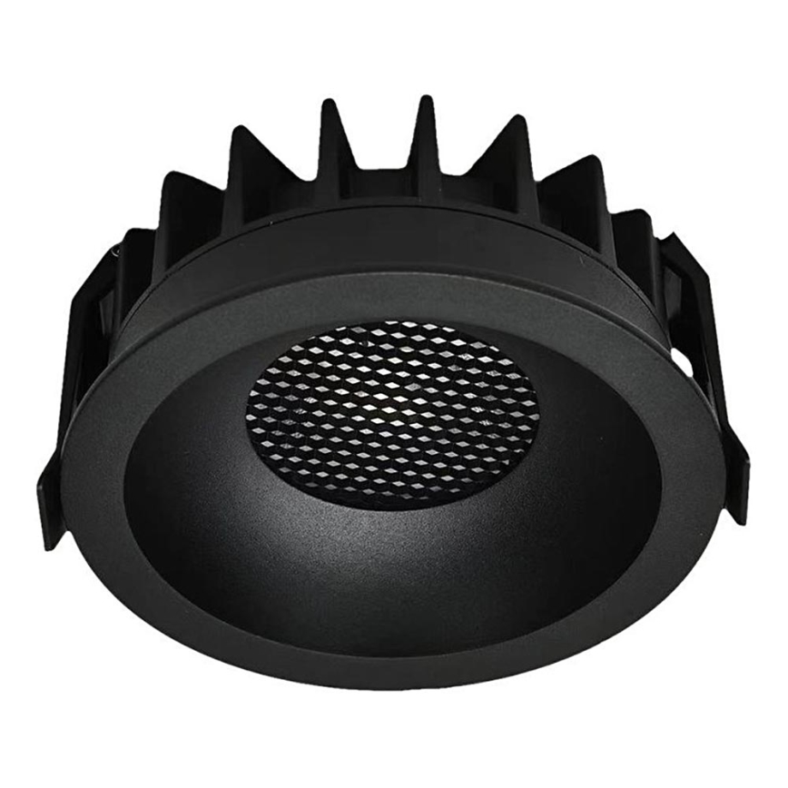LED Podhľadové svietidlo LED/12W/230V 3000/4000/6400K ø 8,6 cm čierna