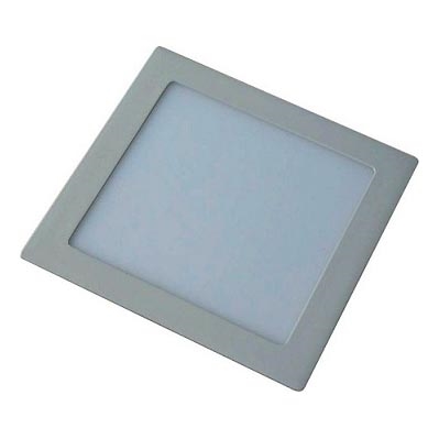 LED podhľadové svietidlo LED//18W/230V 22,5x22,5 cm šedé