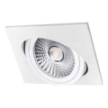 LED Podhľadové svietidlo LED/18W/230V 4000K 11,5x11,5 cm biela