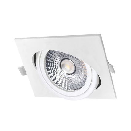 LED Podhľadové svietidlo LED/18W/230V 4000K 11,5x11,5 cm biela