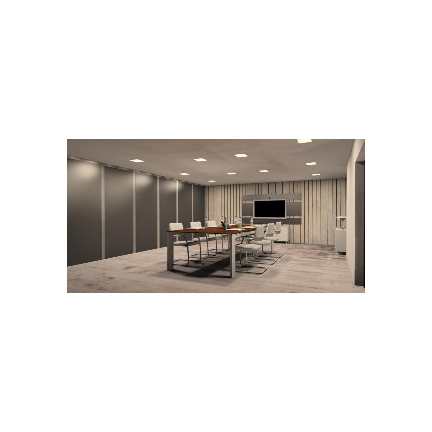 LED Podhľadové svietidlo LED/18W/230V