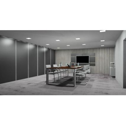Nedes LPL224 - LED panel podhľadový LED/18W